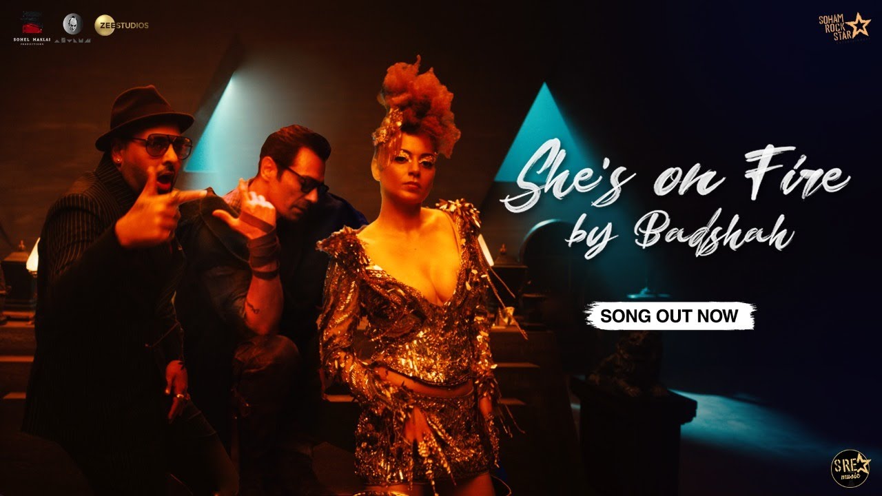 She's on Fire -Dhaakad movie Song | Kangana Ranaut | Arjun Rampal | Badshah |Deepak Mukut#ShesOnFire