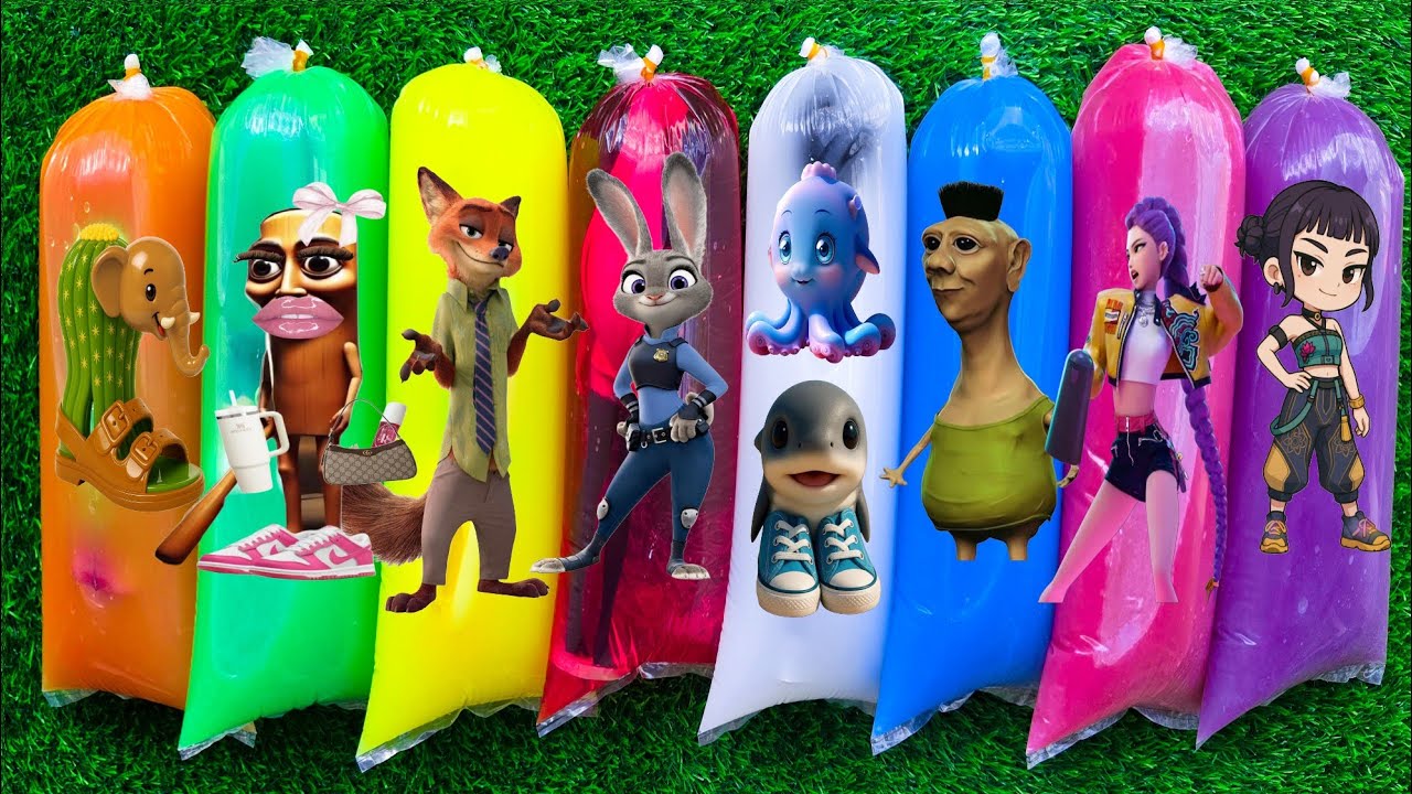 Long Slide Game with Cow Elephant Gorilla Hippopotamus Tiger 3d Animal Game Funny 3d Animals