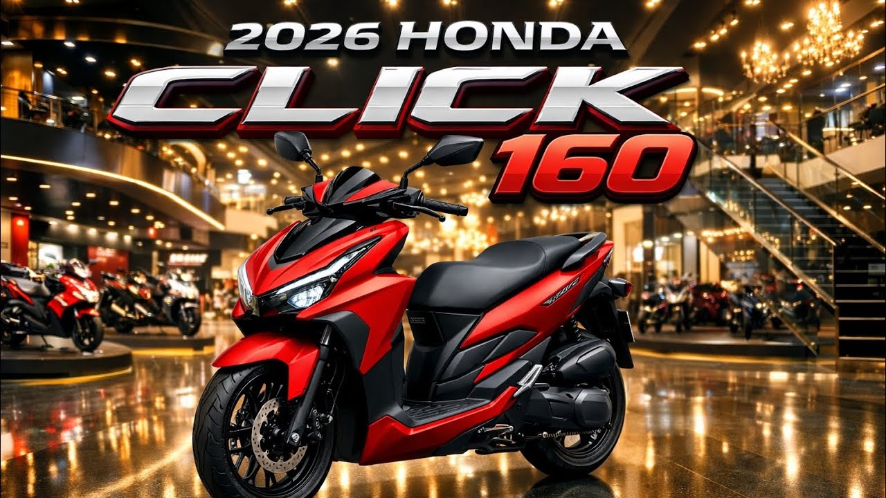Honda Click 160 2026 года — ОЧЕНЬ МОЩНЫЙ И НАДЕЖНЫЙ СКУТЕР НА ФИЛИППИНАХ