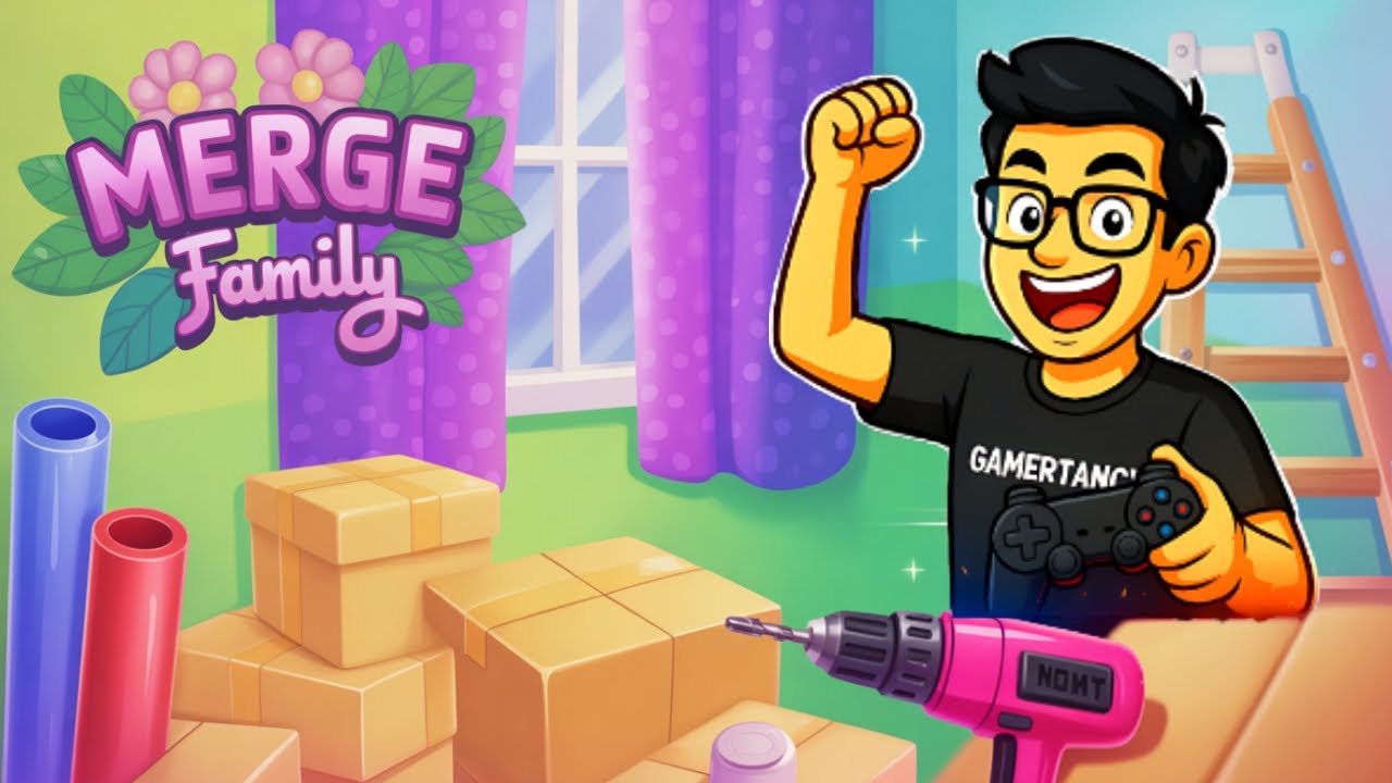 LIVE Merge Family | Fun Merge Puzzle Game 🏡🧩