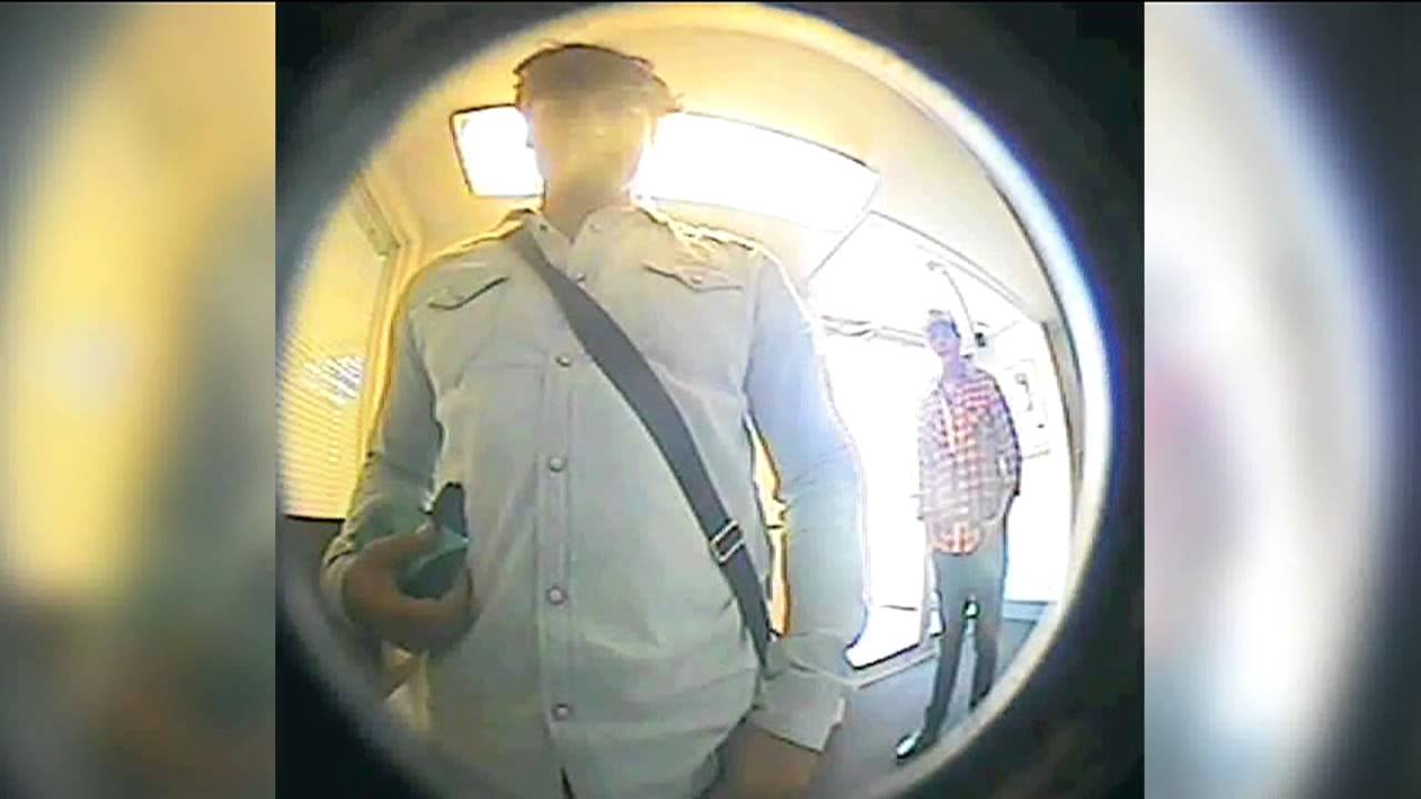 ATM skimmers caught on camera