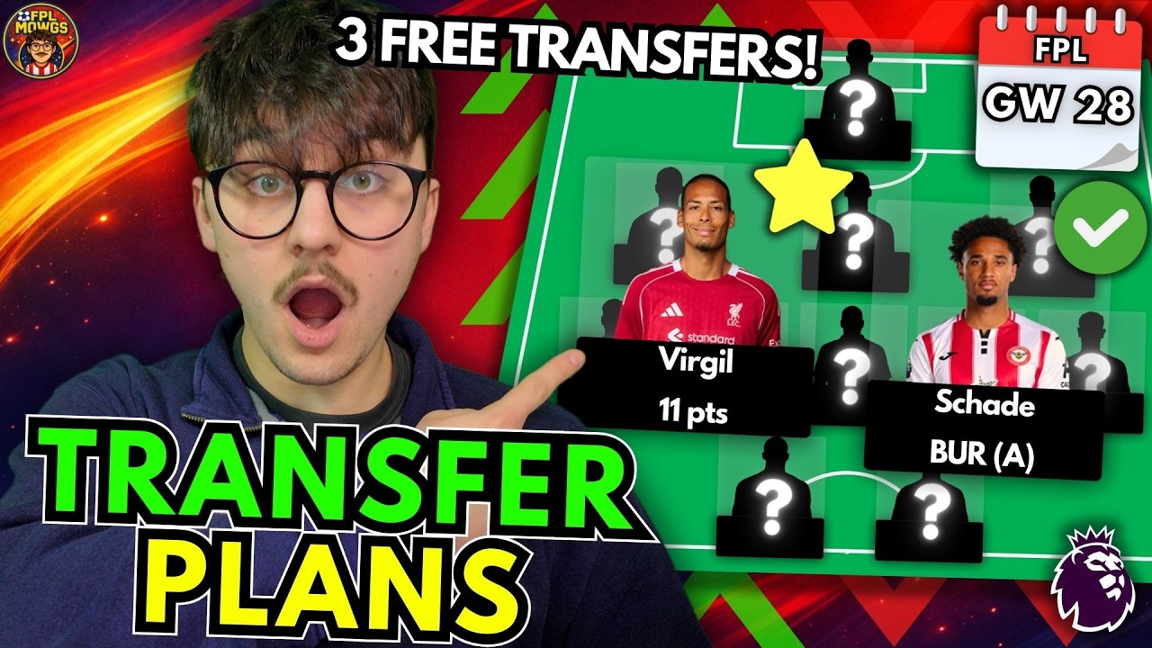 FPL GW 28 TRANSFER PLANS | ENZO OUT?! ❌TRIPLE BRENTFORD ATTACK?!✅| FPL 2025/26 Tips