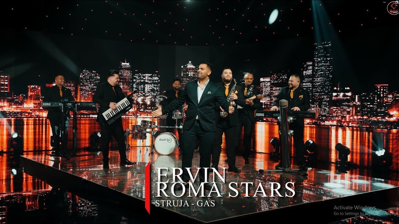 Ervin Ametovski & Roma Stars - STRUJA GAS   ( Official Video ) Show 2025 Studio Elite Profesional
