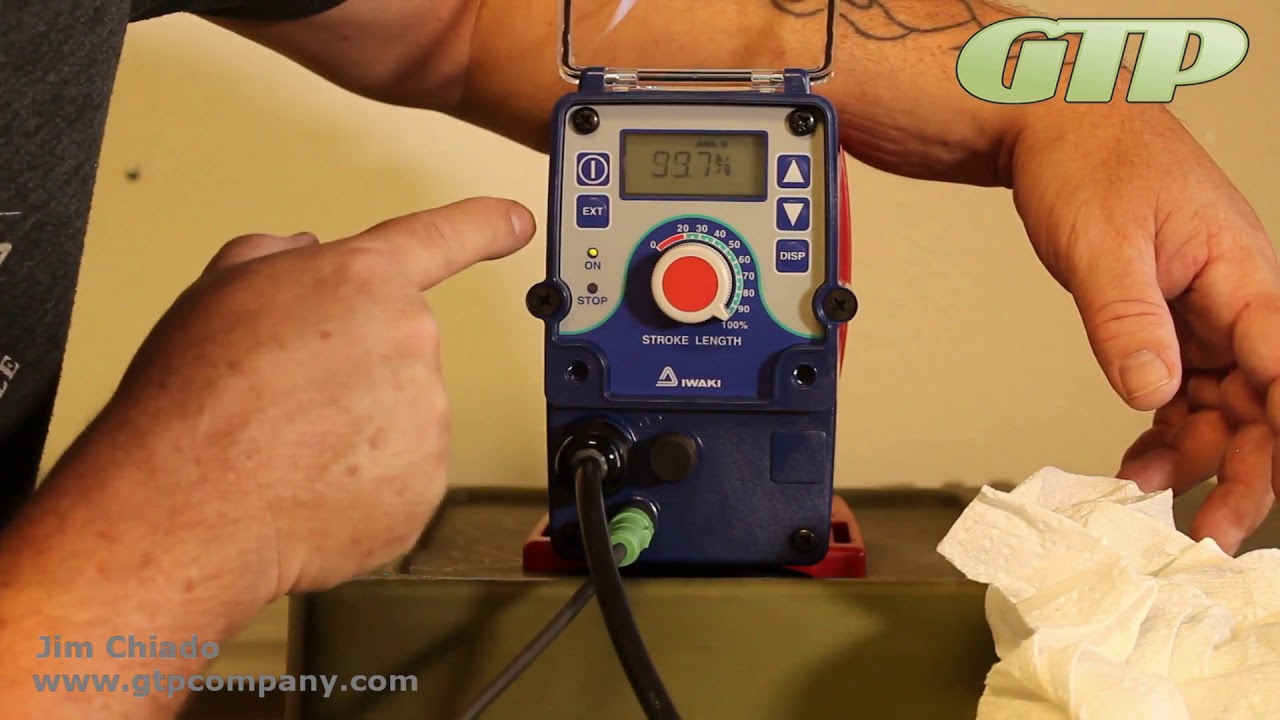 General Treatment Products Inc. Walchem EWN Ext Menu Overview