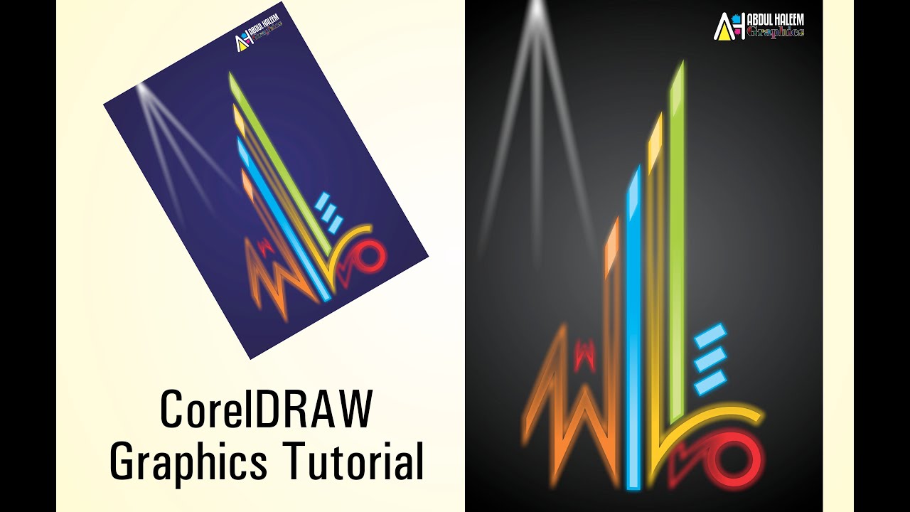 How To Make 3D Masha Allah | CorelDRAW Graphics Tutorial Video