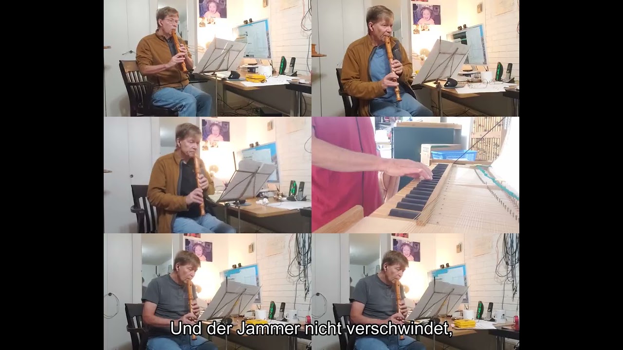 Meine Seufzer, meine Tränen, BWV 13 on instruments at hand