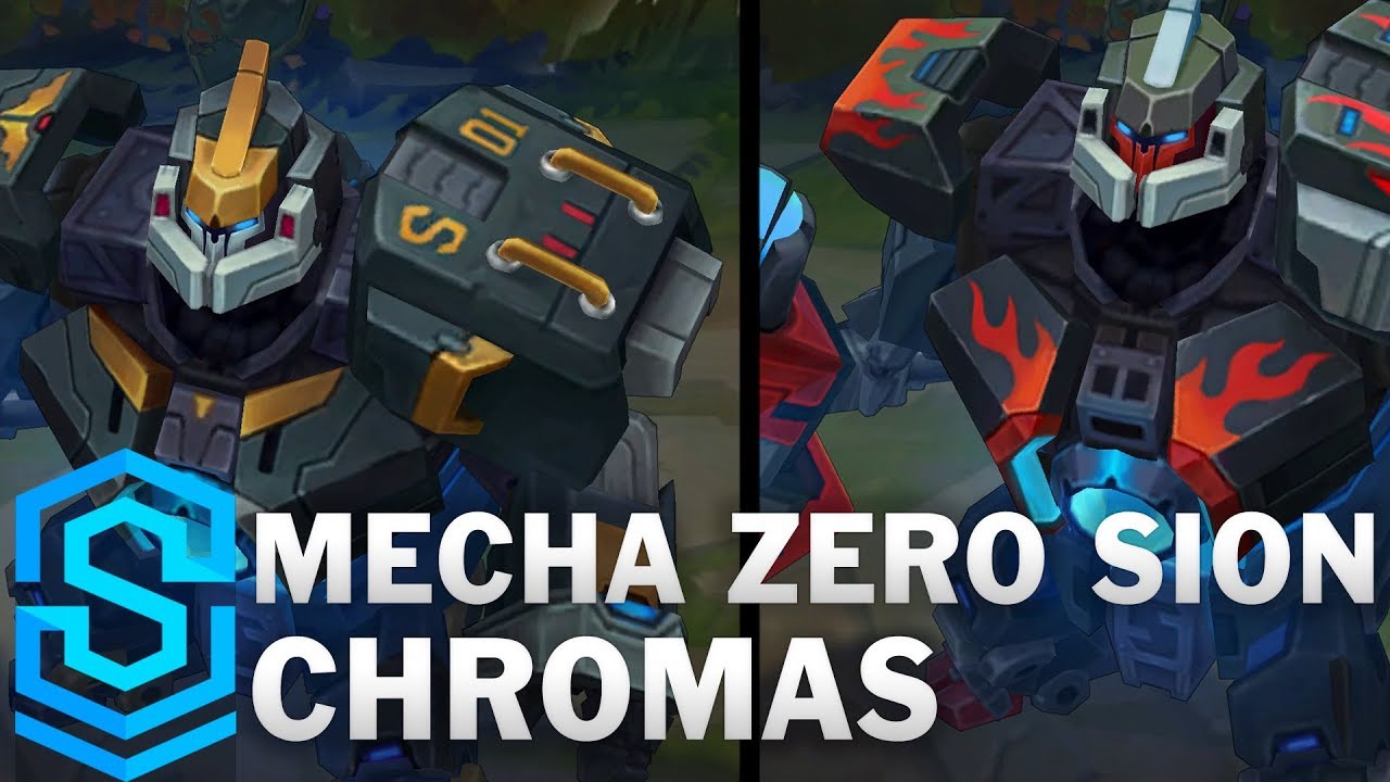 Mecha Zero Sion Chroma Skins