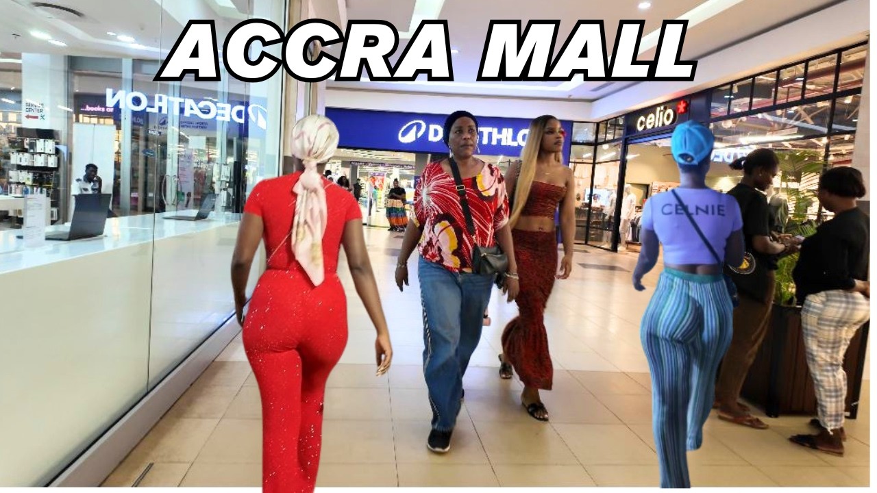 Accra Mall Nightlife | The Real Accra Experience 🇬🇭 | Ghana Nightlife