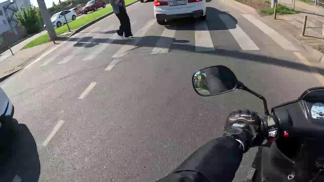YAMAHA BWS 100 Час-пик 14.05.2025 (утро)