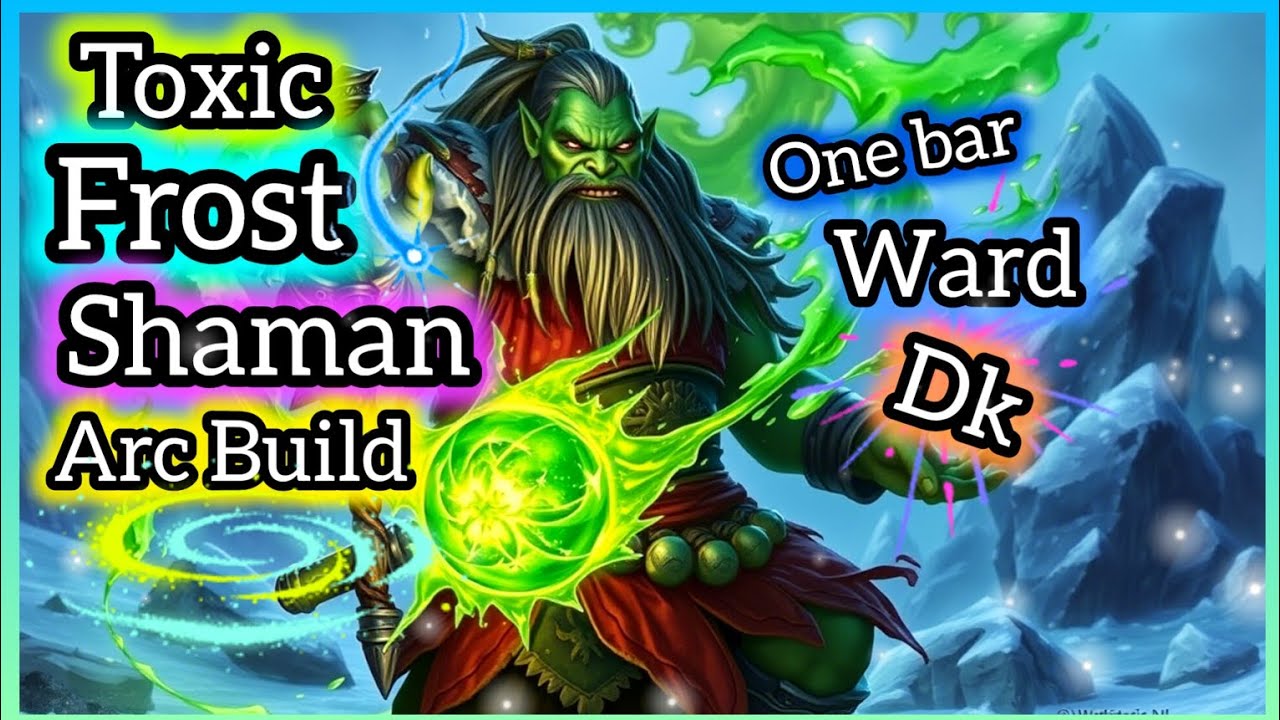 ESO ❇️ Toxic Frost Shaman🥶 One Bar PVE Infinite Archive Roleplay Build Update 46 (2025)