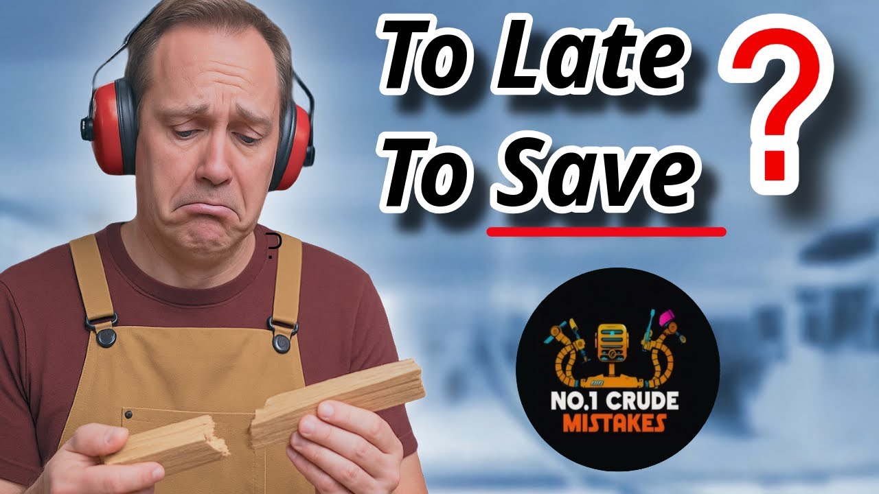 I Can’t Believe I’ve made the No1 Crudest Mistake in woodworking