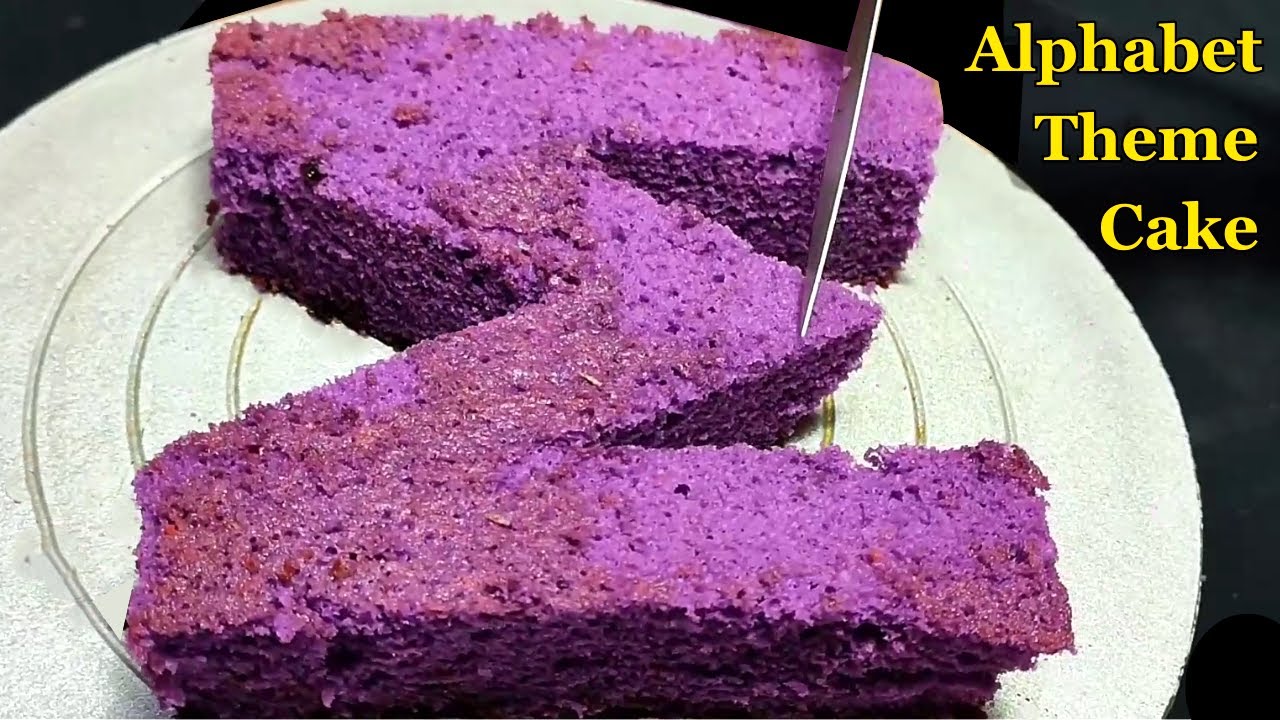 Alphabet Theme Cake Decoration | M Letter Cake Decotation | Alphabet Cake Design