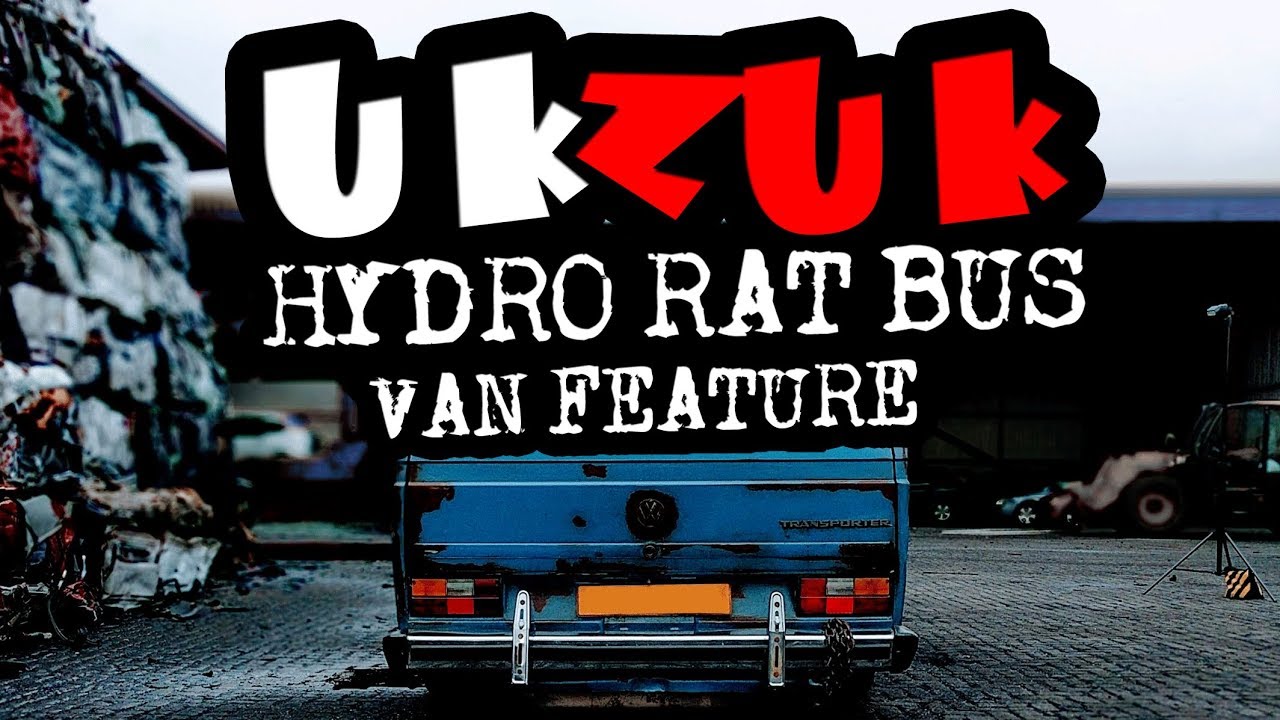 🚒💨 SLAMMED Rat look Camper on hydros - Epic VW T25 Transporter T3