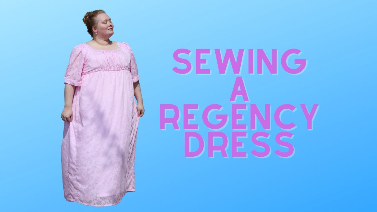 I Made a Regency Dress + Regency Corset Update! // Plus Size Costume