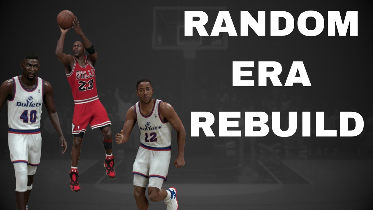 Я перестроил команду в случайную эпоху в NBA 2K26.