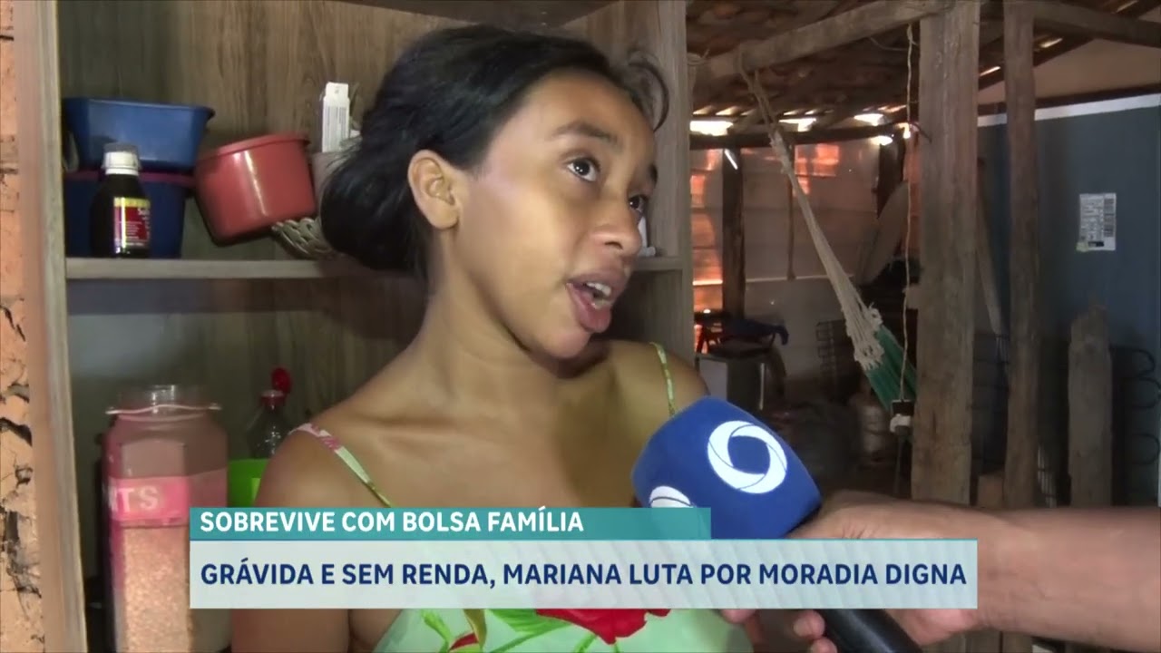 01   GRÁVIDA E SEM RENDA, MARIANA LUTA POR MORADIA DIGNA