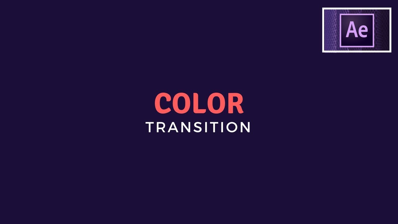 Simple Color Transition After Effect For Beginner TipTap Tips