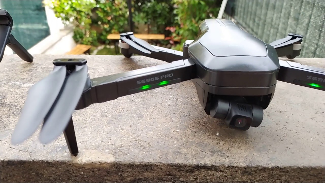 SG906 PRO ARRIVATO CON GIMBAL 2 ASSI E CAM 4K NON FUNZIONANTI