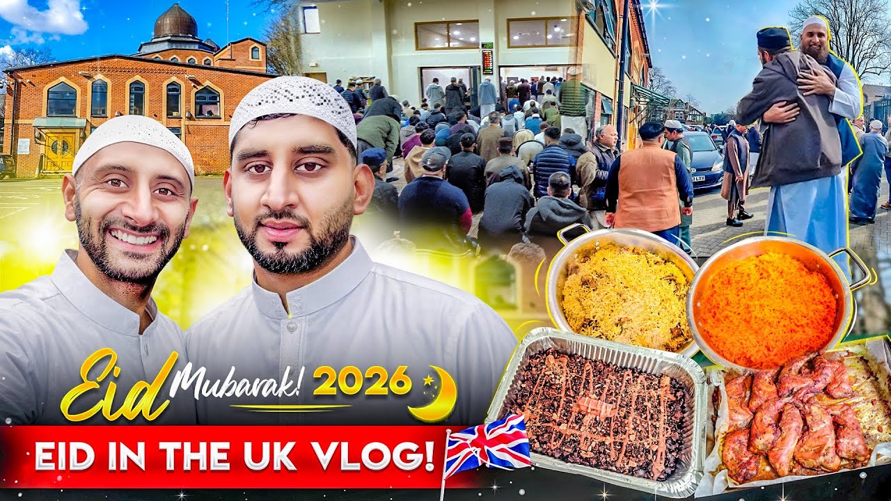 EID MUBARAK!🌙 2026! How I Celebrated Eid ☪️ In The UK Vlog! 