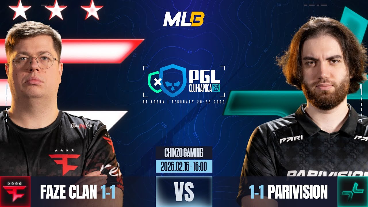 /MN/ FAZE CLAN vs PARIVISION - PGL CLUJ-NAPOCA 2026 - GROUP STAGE - DAY 3