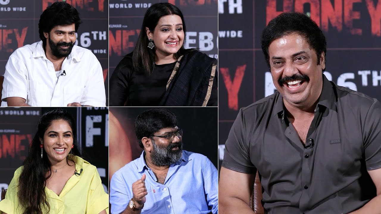 Raja Ravindra Fun Interview With Honey Movie Team | Naveen Chandra, Divi, Divya Pillai, Karuna Kumar