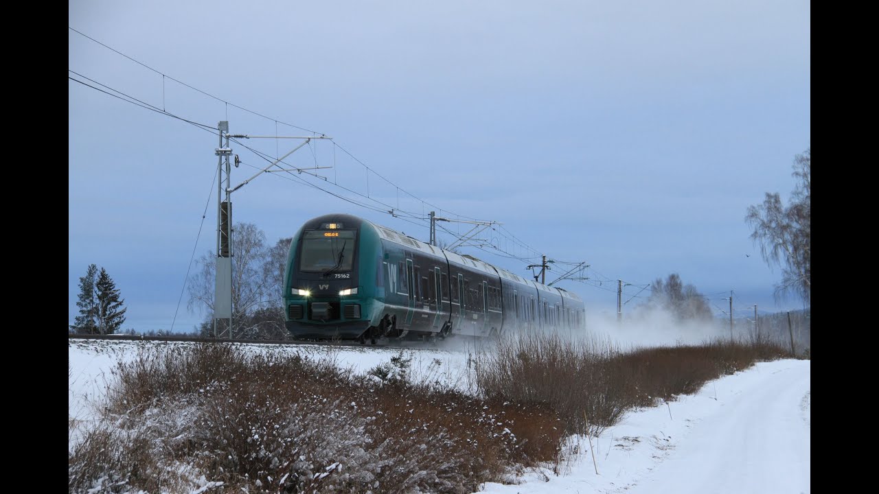 Togtrafikk 2022 - januar del 1