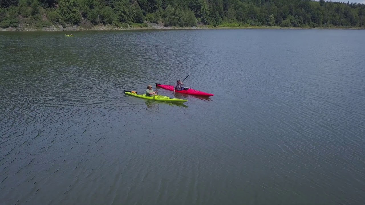 Delsyk Design Kayaks paddling [at] River Saale Cascade
