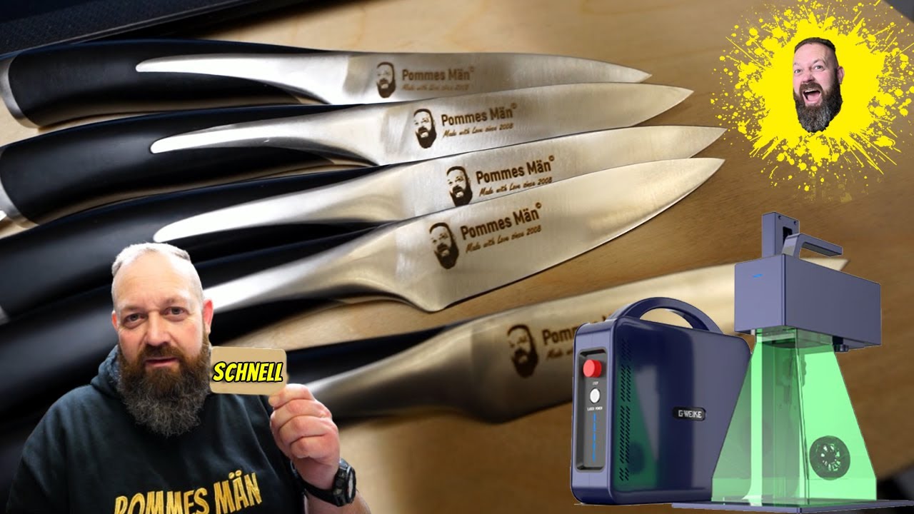 Der GÜNSTIGSTE FASERLASER am Markt Gweike G2 Pro (getestet!)