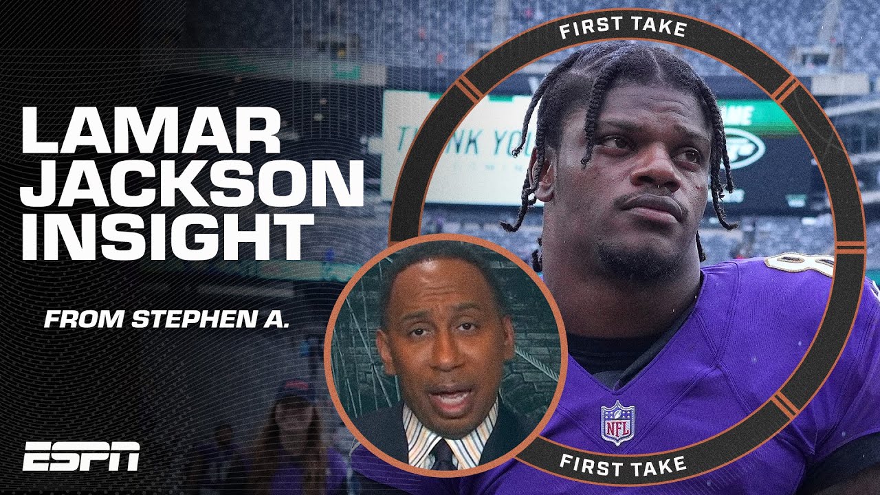 Stephen A.'s sources say Lamar Jackson hasn't asked for a fully-guaranteed contract 👀 | First Take
