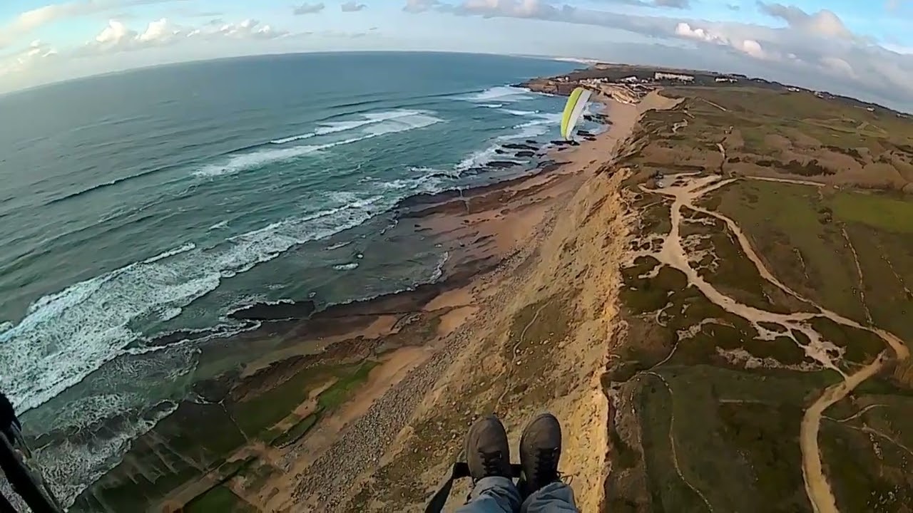 Paragliding Fly Praia da Aguda PT 12.02.22