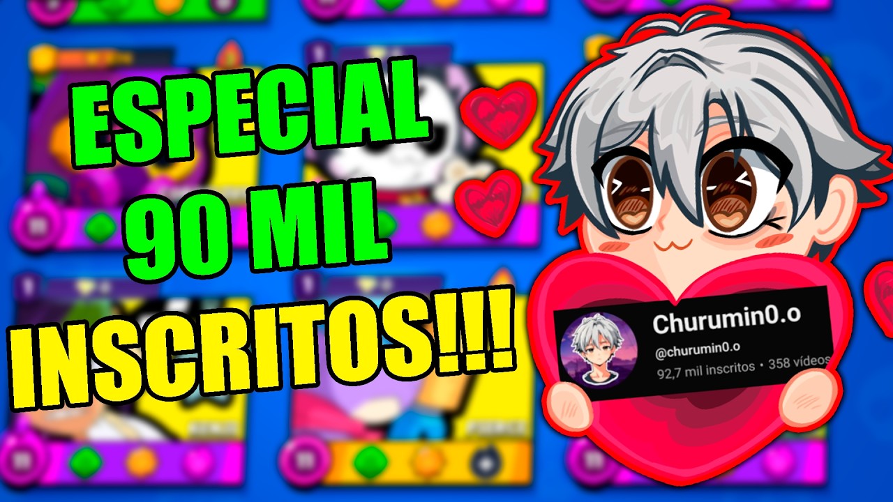 90 Brawlers, 90 PARTIDAS! PT2 (especial 90k de inscritos)