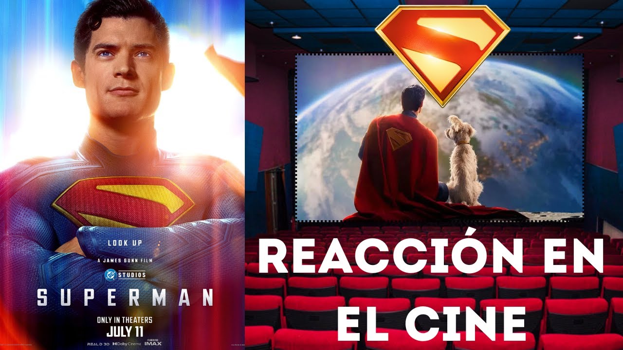 SUPERMAN 2025 | REACCIÓN EN EL CINE | VOLVIÓ LA ESPERANZA | Referencias, memes y más!