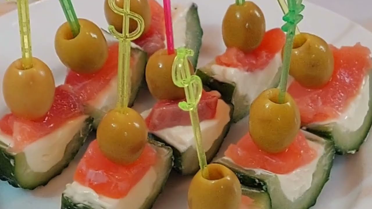 Учётные закуски на праздничный стол. Сразу 3 рецепта. Appetizers for the holiday table. . Appetizers
