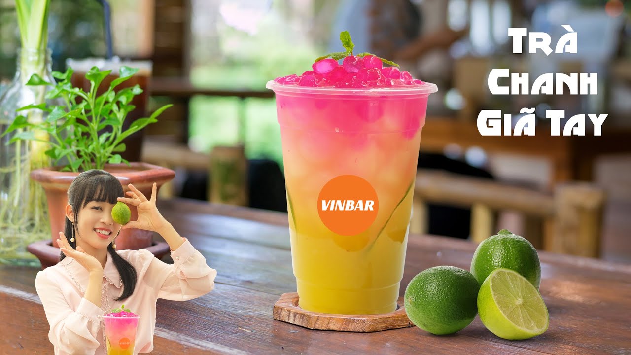 Hướng Dẫn Cách Làm Trà Chanh Giã Tay l Vinbar