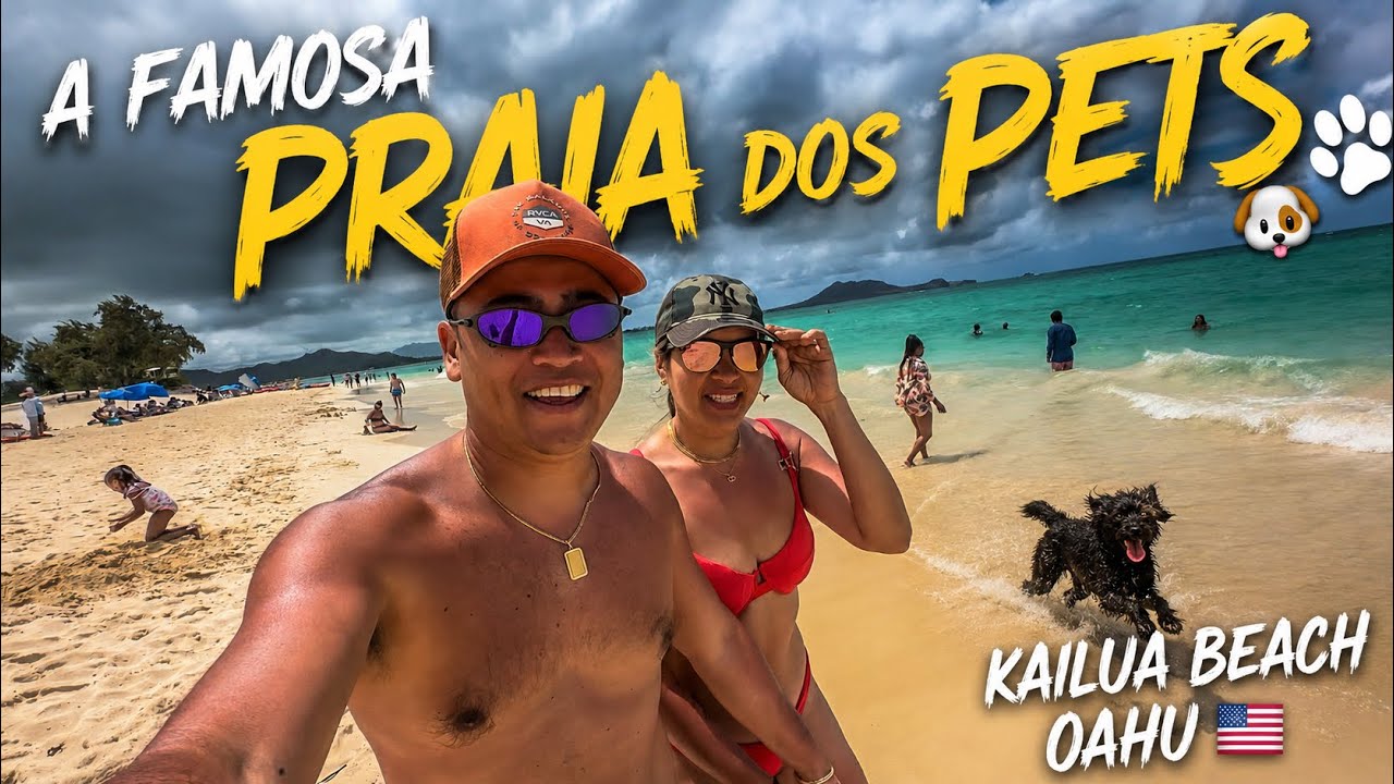 Oahu Kailua Beach Hawai’i 🇺🇸Famos no Restaurante Brasil 🇧🇷 em Waikiki Honolulu- #hawaii #trip #japão