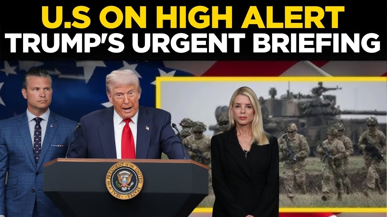 LIVE | Trump Declares EMERGENCY From Whitehouse; Drops NUCLEAR Bombshell On Iran, Russia, Israel