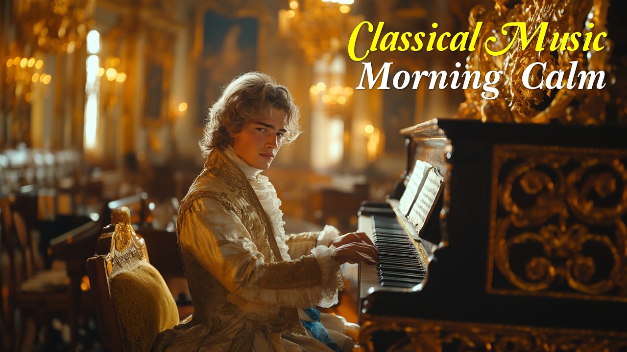 Morning Calm – Gentle Classical Piano for a Peaceful Sunday: Mozart, Bach, Chopin, Schubert