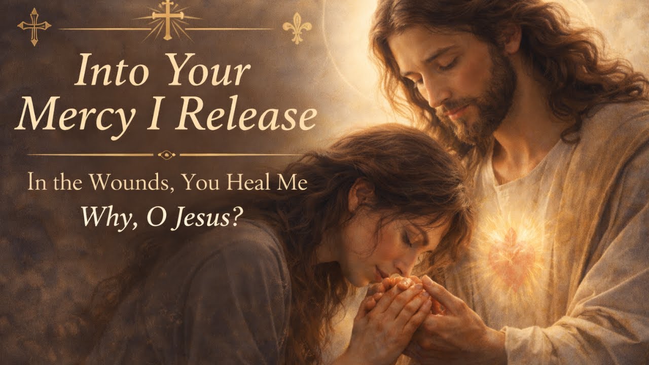 Into Your Mercy I Release: In the Wounds, You Heal Me: A Hymn of Healing, Forgiveness, and Surrender