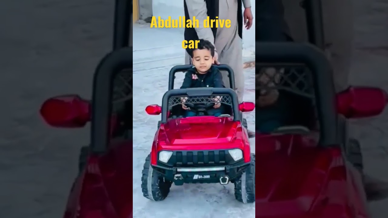 abdullah drive a car by sbk 
