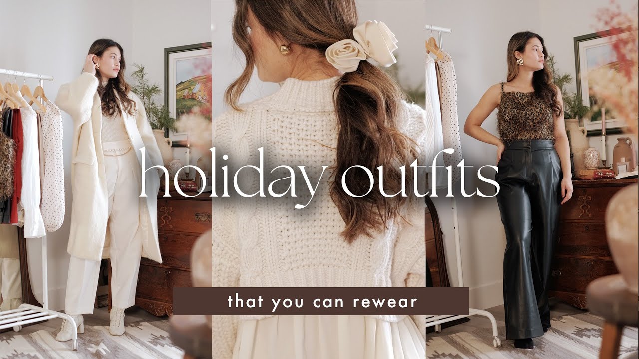 These outfits are perfect for any holiday party✨
