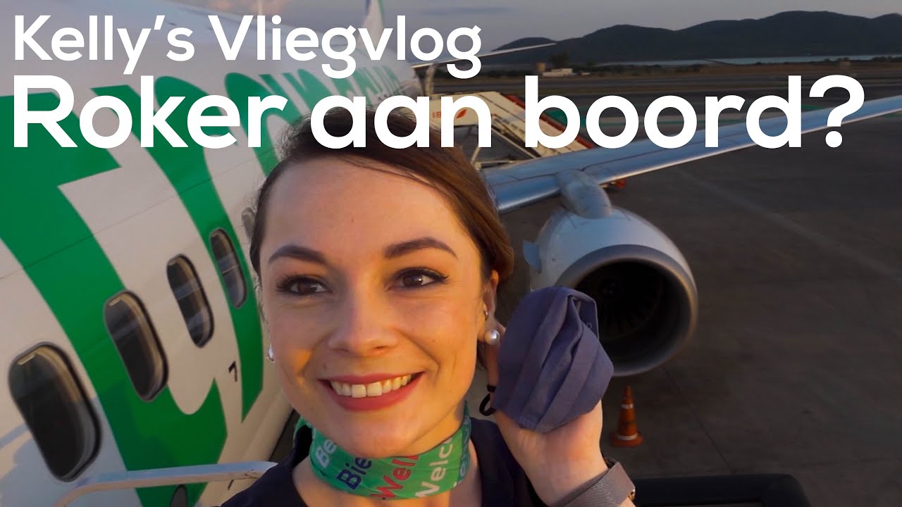 ROKER aan BOORD? | Vliegvlog Kelly #1