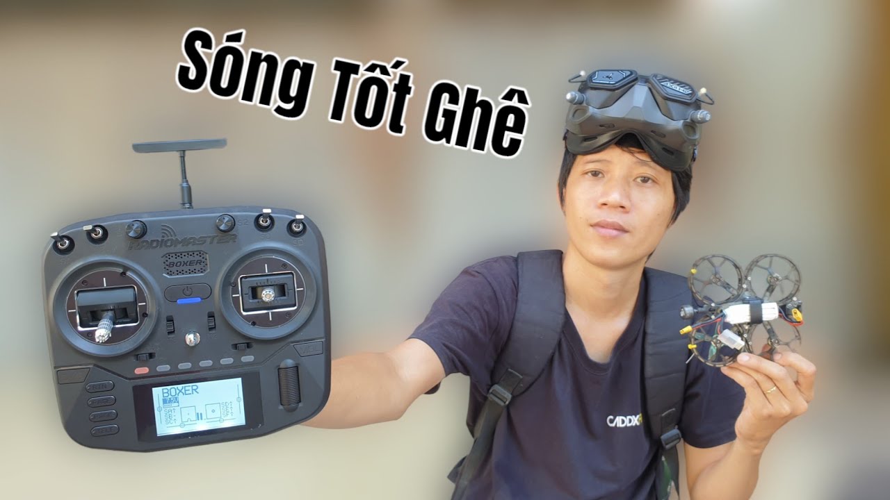 chơi Drone FPV thì không thể bỏ qua tay điều khiển xịn xò này - Radiomaster BOXER
