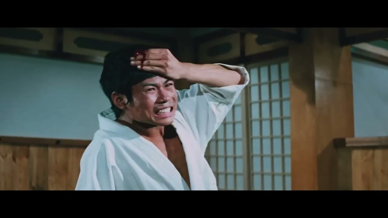 Two Bruce Lee fights with tokusatsu fighting SFX