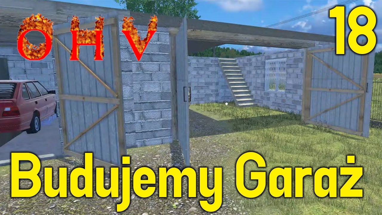 OHV | BU DO WA AUUUUU!!! Robimy Drugi Garaż *BĘDZIE PODDASZE* odc [#18]