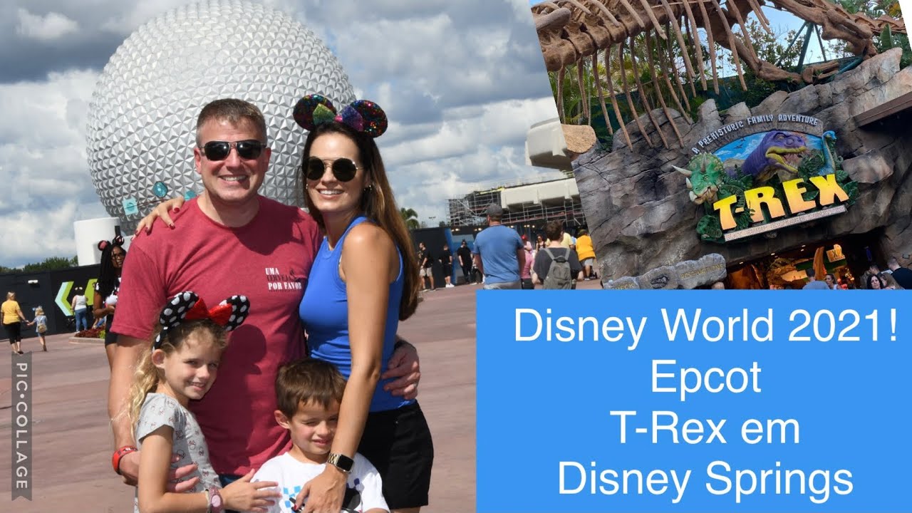 Chegamos em Orlando! Epcot e Disney Springs
