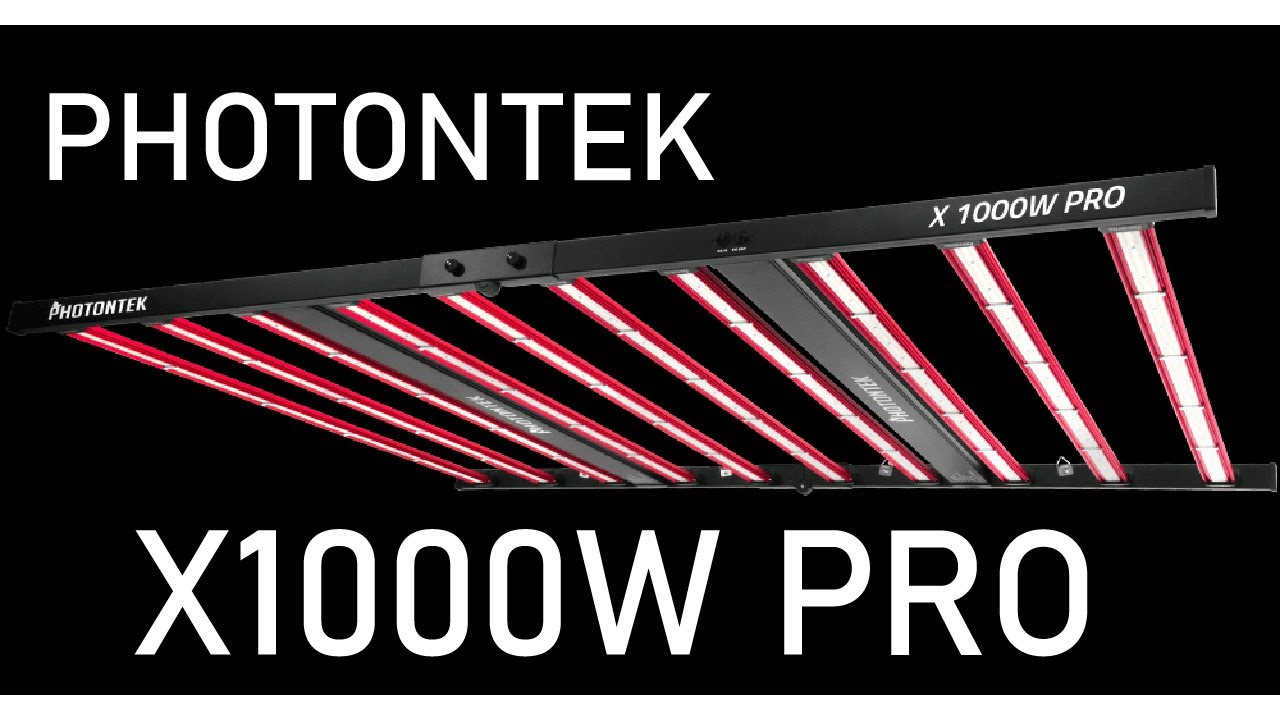 Photontek X1000W Pro LED Grow Light Unboxing and Review #photontek