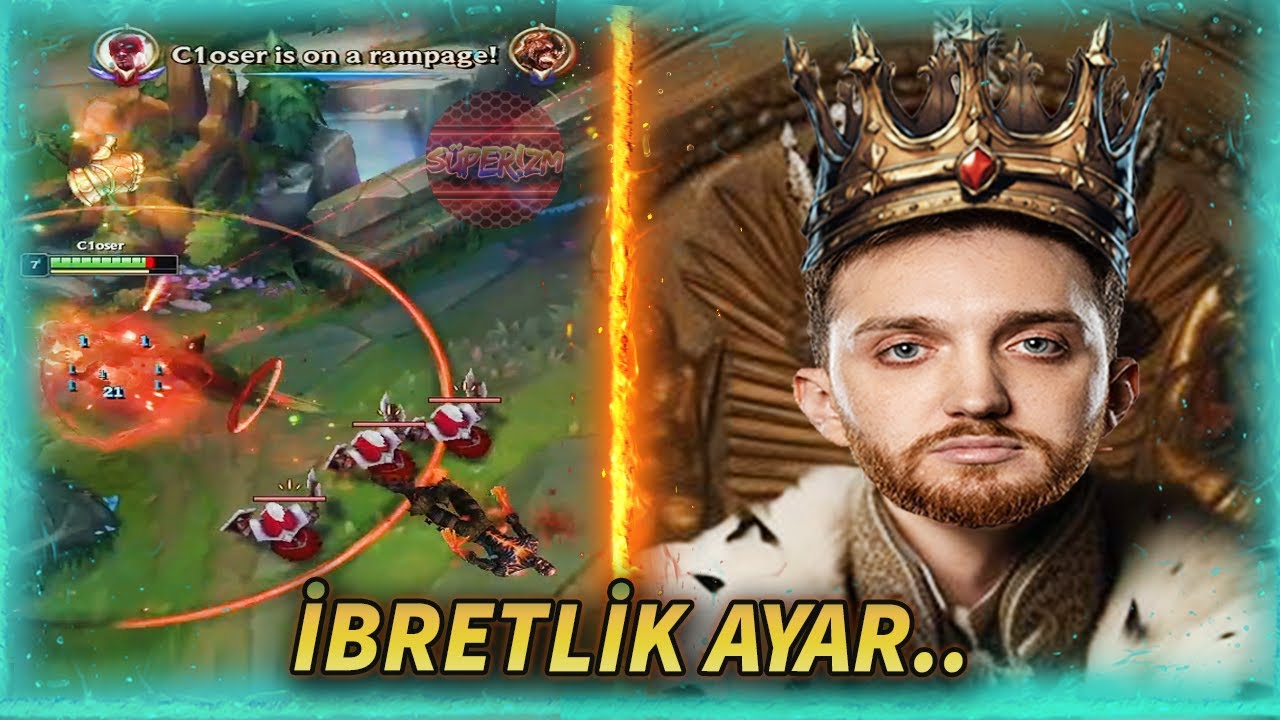 CLOSER'DAN AVRUPALI LAVUĞA TARİHİ AYAR  -  LOL YAYIN ANLARI 24