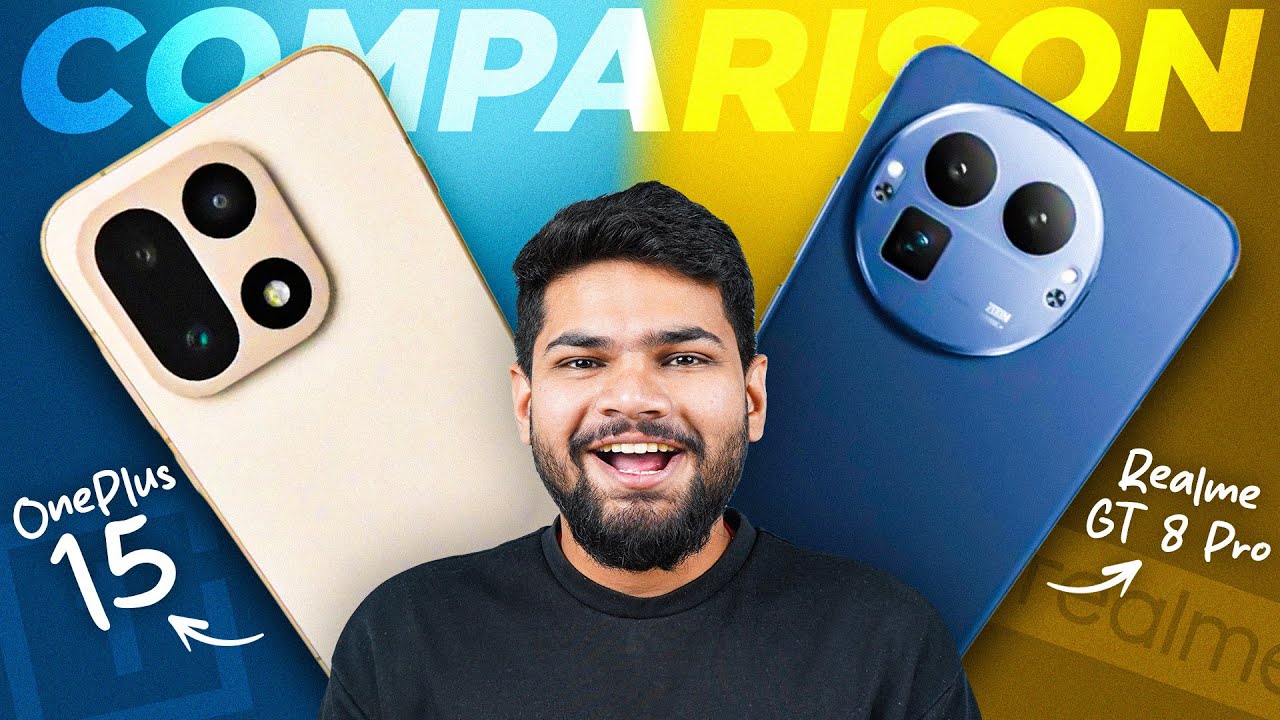 Realme GT 8 Pro vs OnePlus 15 - The ultimate performance comparison🔥