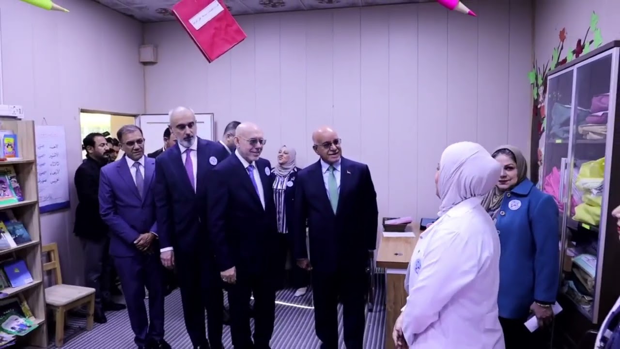 بالفيديو/ وزير الصحة يفتتح الحملة الوطنية الثالثة لتحسين خدمات الصحة المدرسية