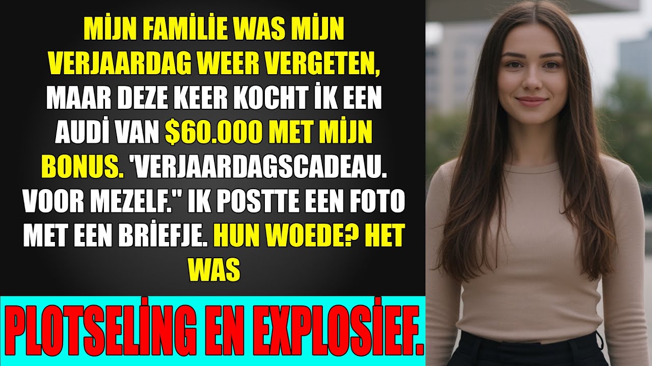 Mam vergat alweer mijn verjaardagZe zag mijn $60k Audi op Instagram en plande een familiebijeenkomst